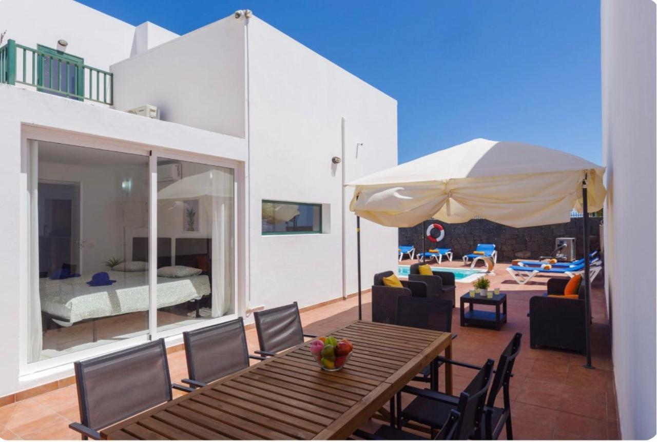 Spacious Private Villa & Private Heated Pool - Villa Sunshine Costa Teguise Exteriér fotografie