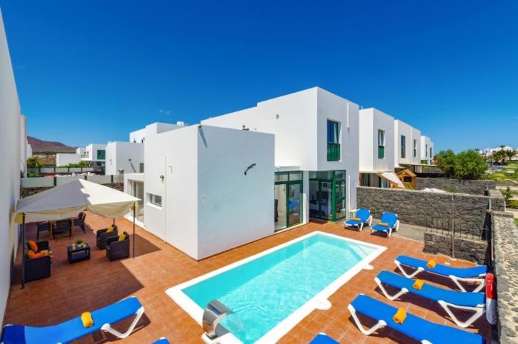 Spacious Private Villa & Private Heated Pool - Villa Sunshine Costa Teguise Exteriér fotografie