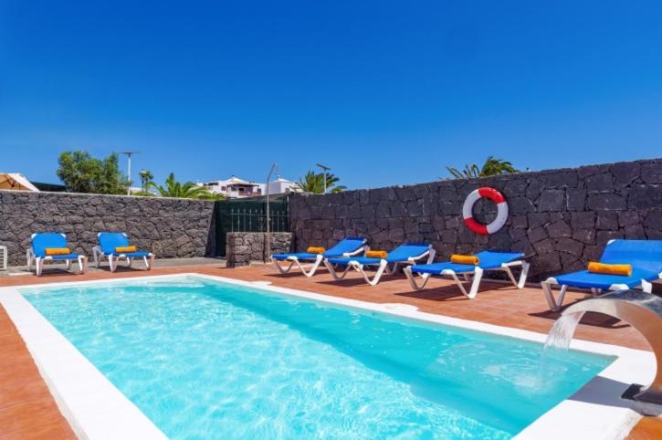 Spacious Private Villa & Private Heated Pool - Villa Sunshine Costa Teguise Exteriér fotografie